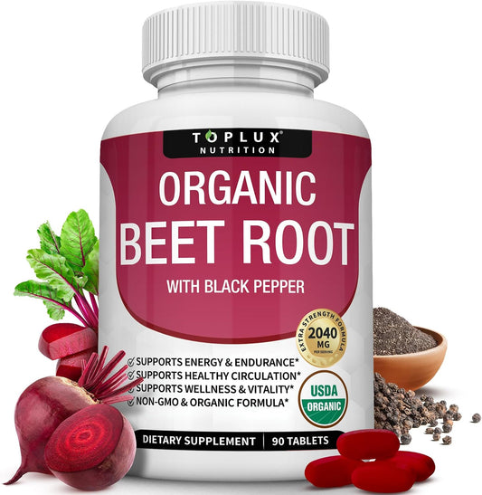 Organic Beet Root Powder Tablets