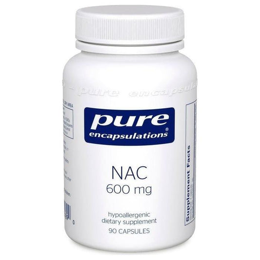 Pure Encapsulations NAC 600mg - 90 Capsules
