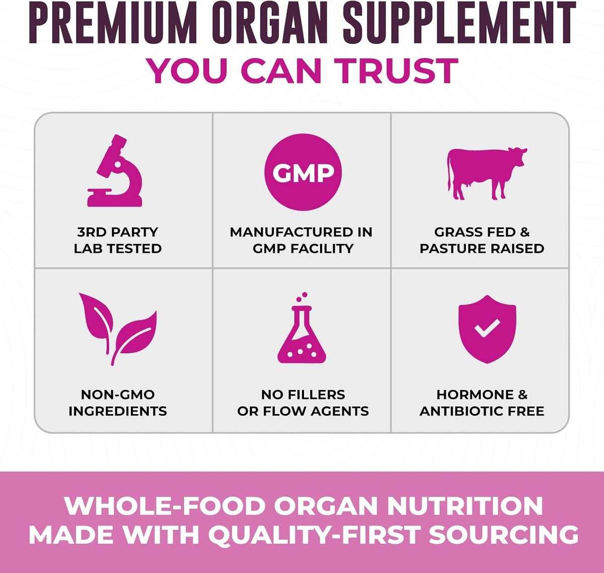 Beef Organ Supplement for Women